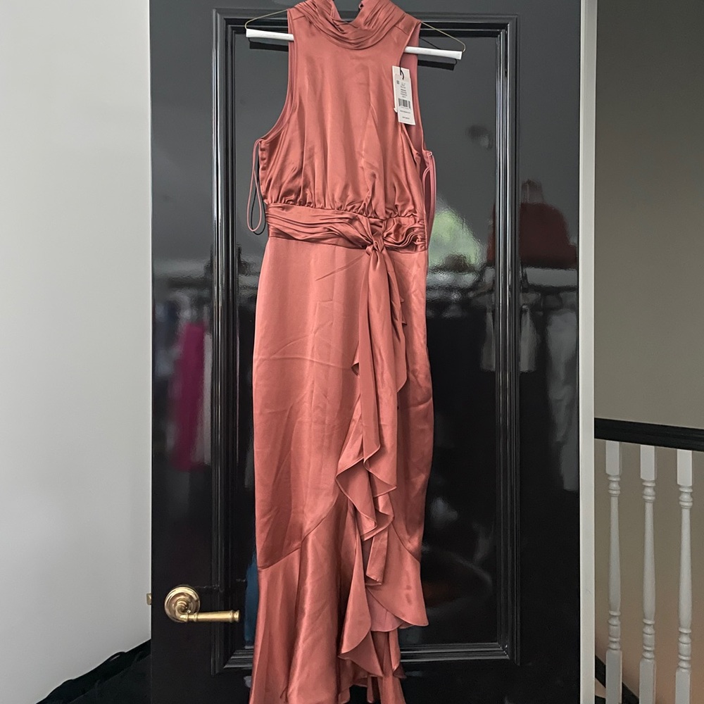 Cinq a’ sept Winona dress in rosewood color size 0